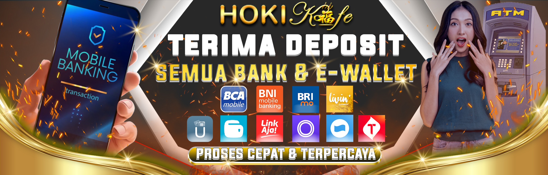 DEPOSIT DARI BANK & E-WALLET