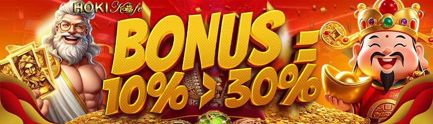 BONUS 10% > 30%