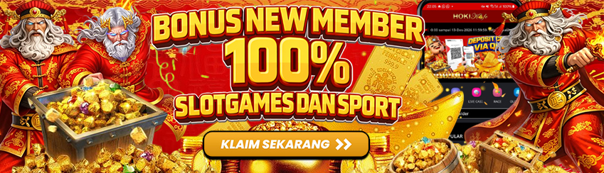 New Member Slotgames & Sports 100%