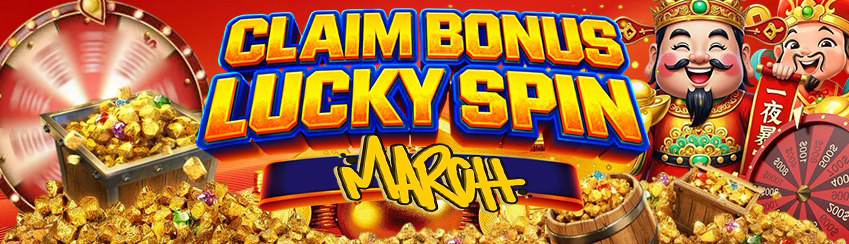BONUS LUCKY SPIN HARIAN MARET