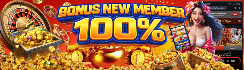 NEW MEMBER KASINO 100%
