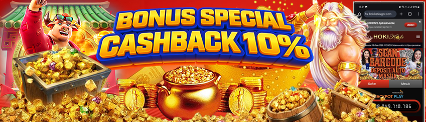 CASHBACK UP TO 10%
